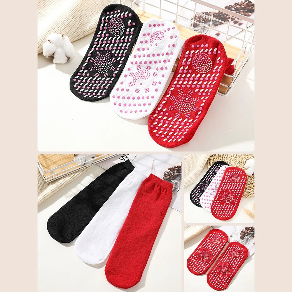 Self-Heating Magnetic Therapy Socks for Pain Relief - Unisex - silverfoxgoods